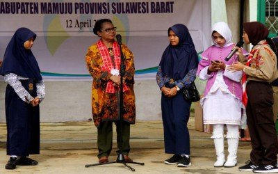 Menteri PPPA Canangkan Sekolah Ramah Anak di Mamuju